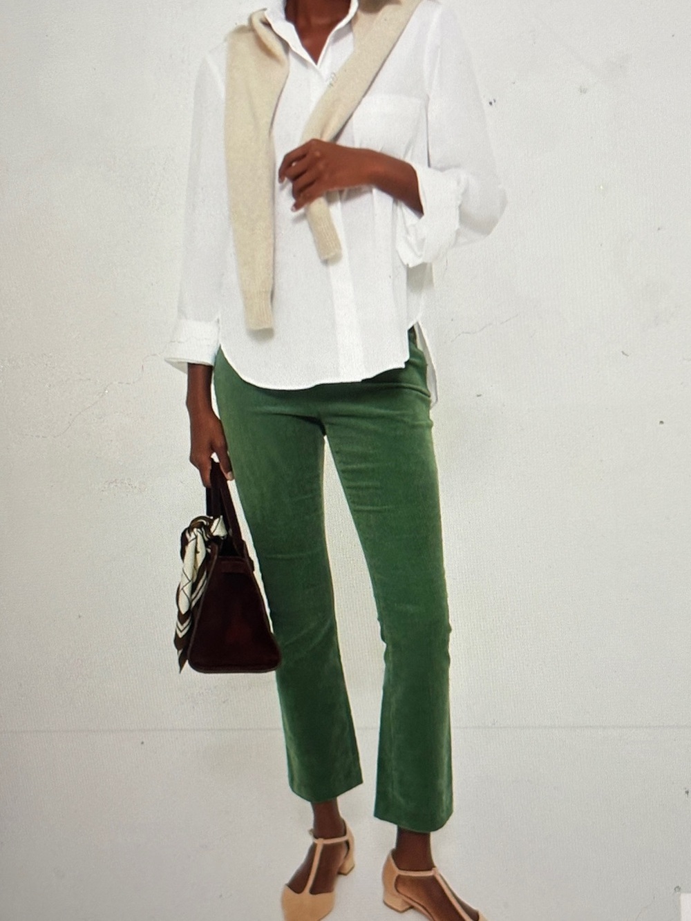 Tukernuck green slim cords S